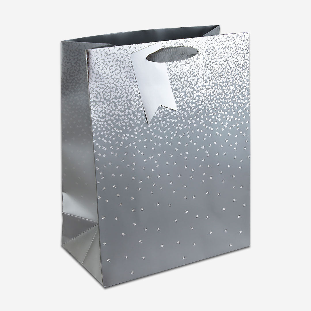Silver Ombre Large Gift Bag