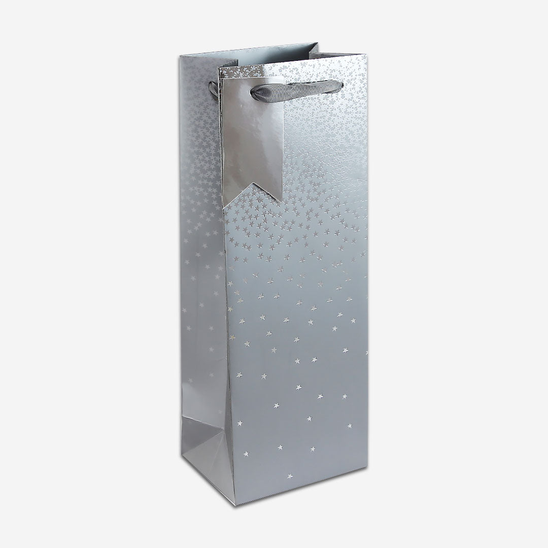 Silver Ombre Bottle Bag