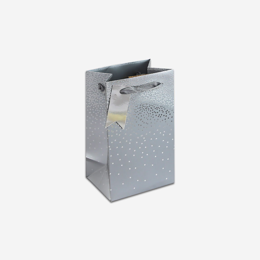 Silver Ombre Perfume Gift Bag
