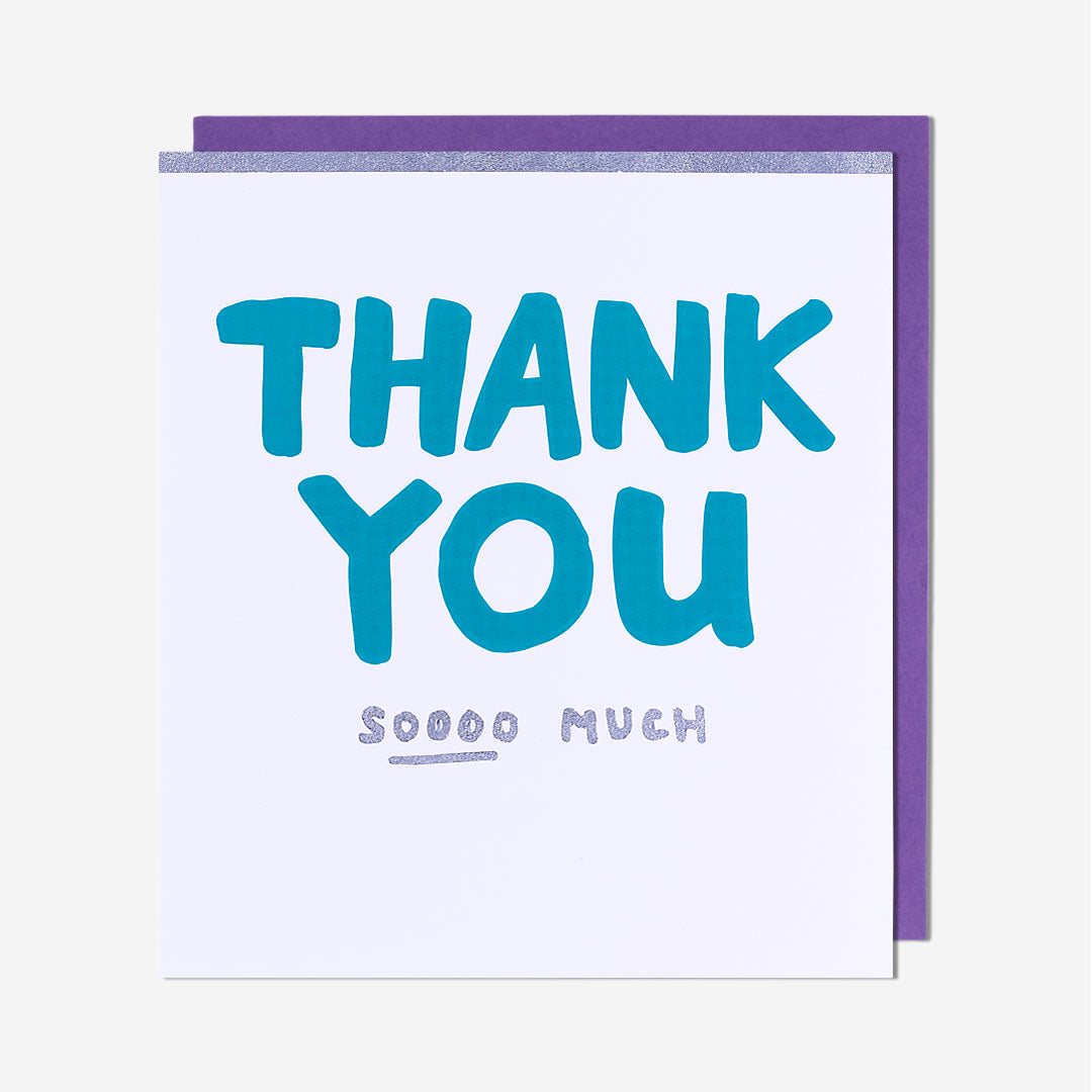 Thank You Sooo Much Card