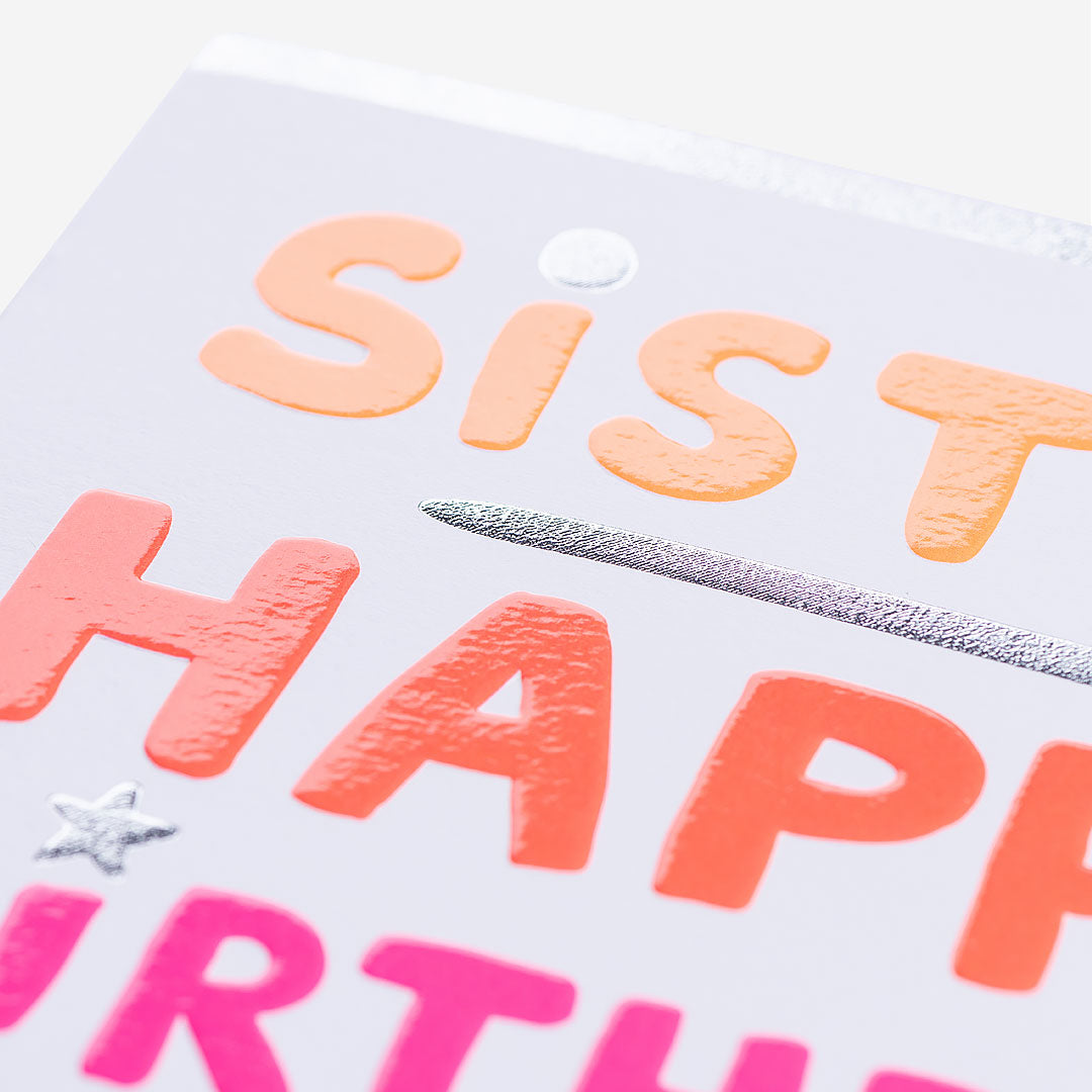 Happy Birthday To You! Sister Card