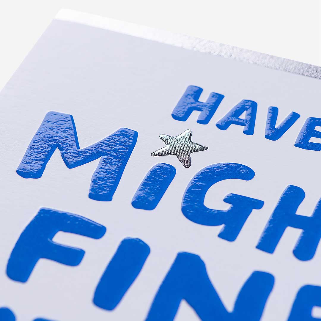 Mighty Fine Birthday Card