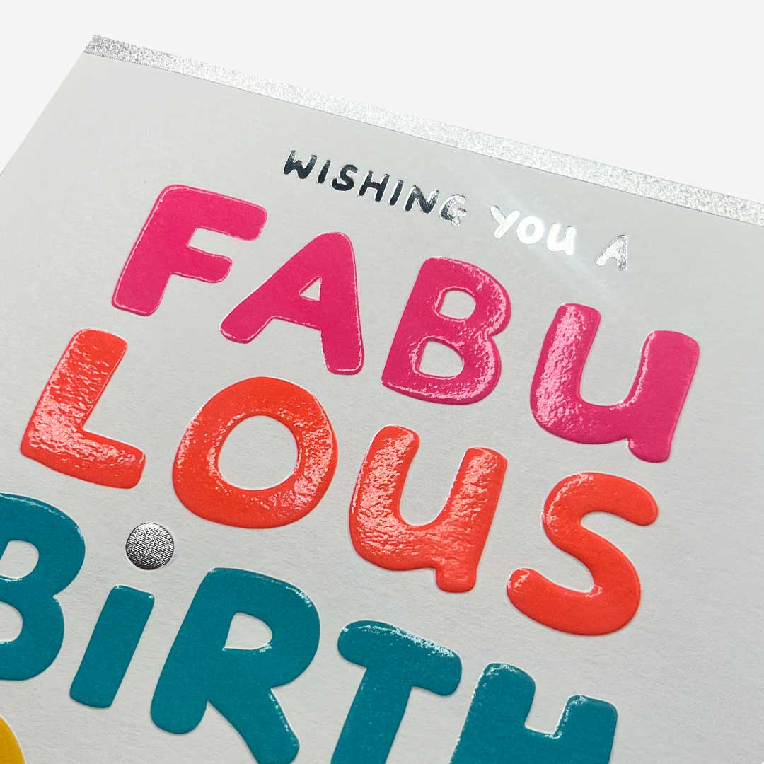 Fabulous Birthday Card
