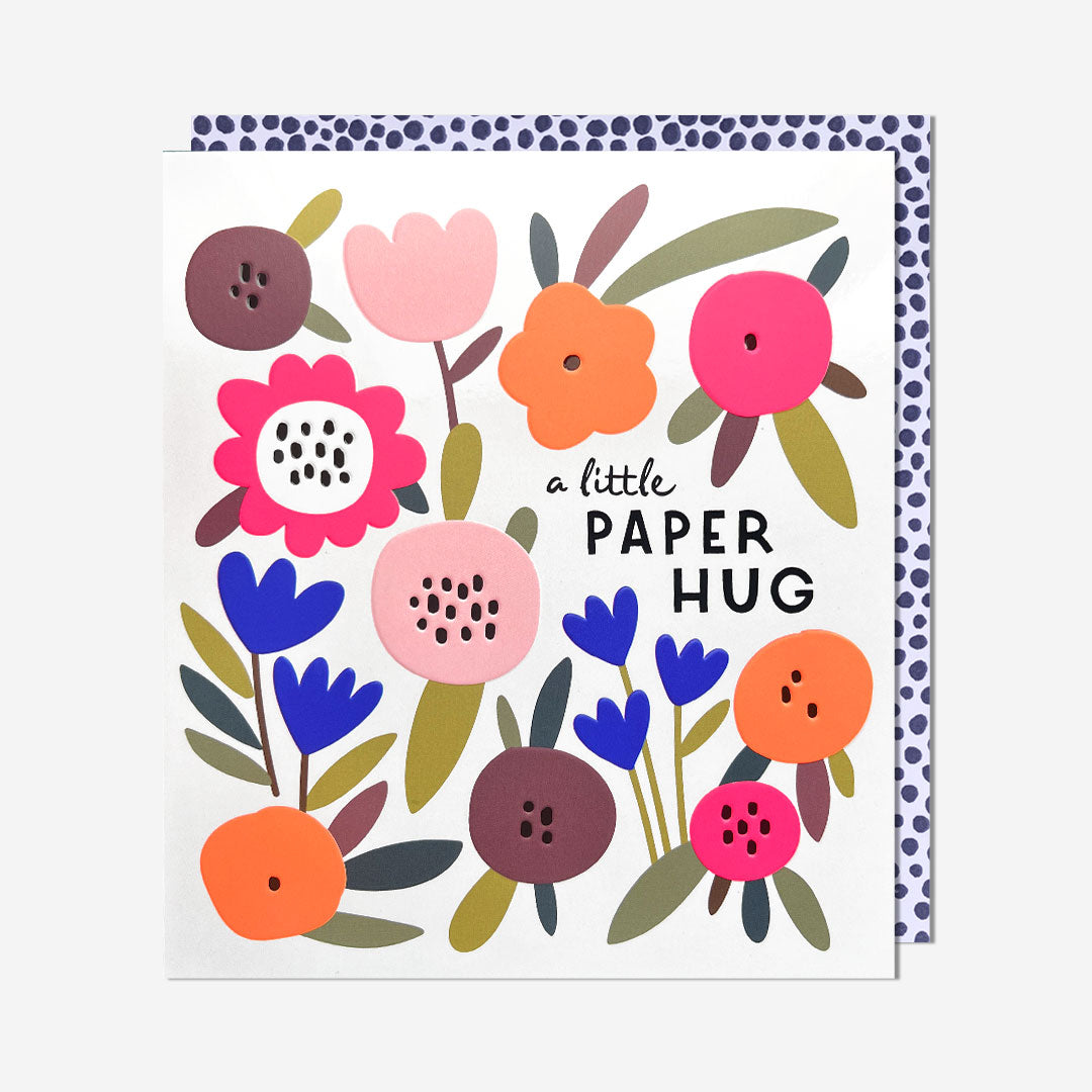 Paper hug floral General Card