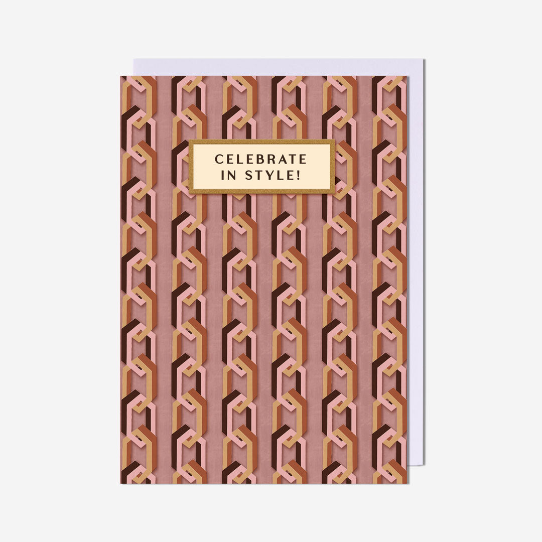 Celebrate In Style Chains General Card