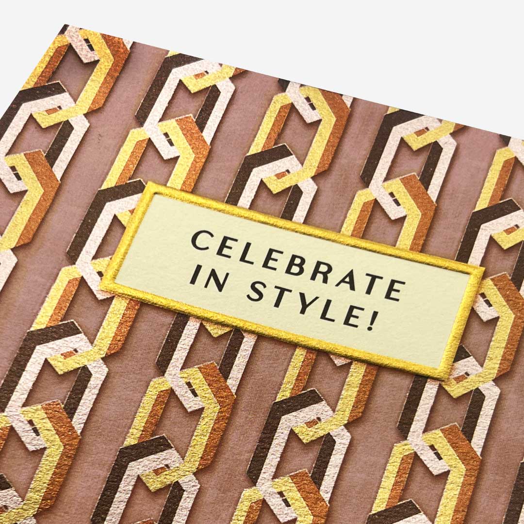 Celebrate In Style Chains General Card
