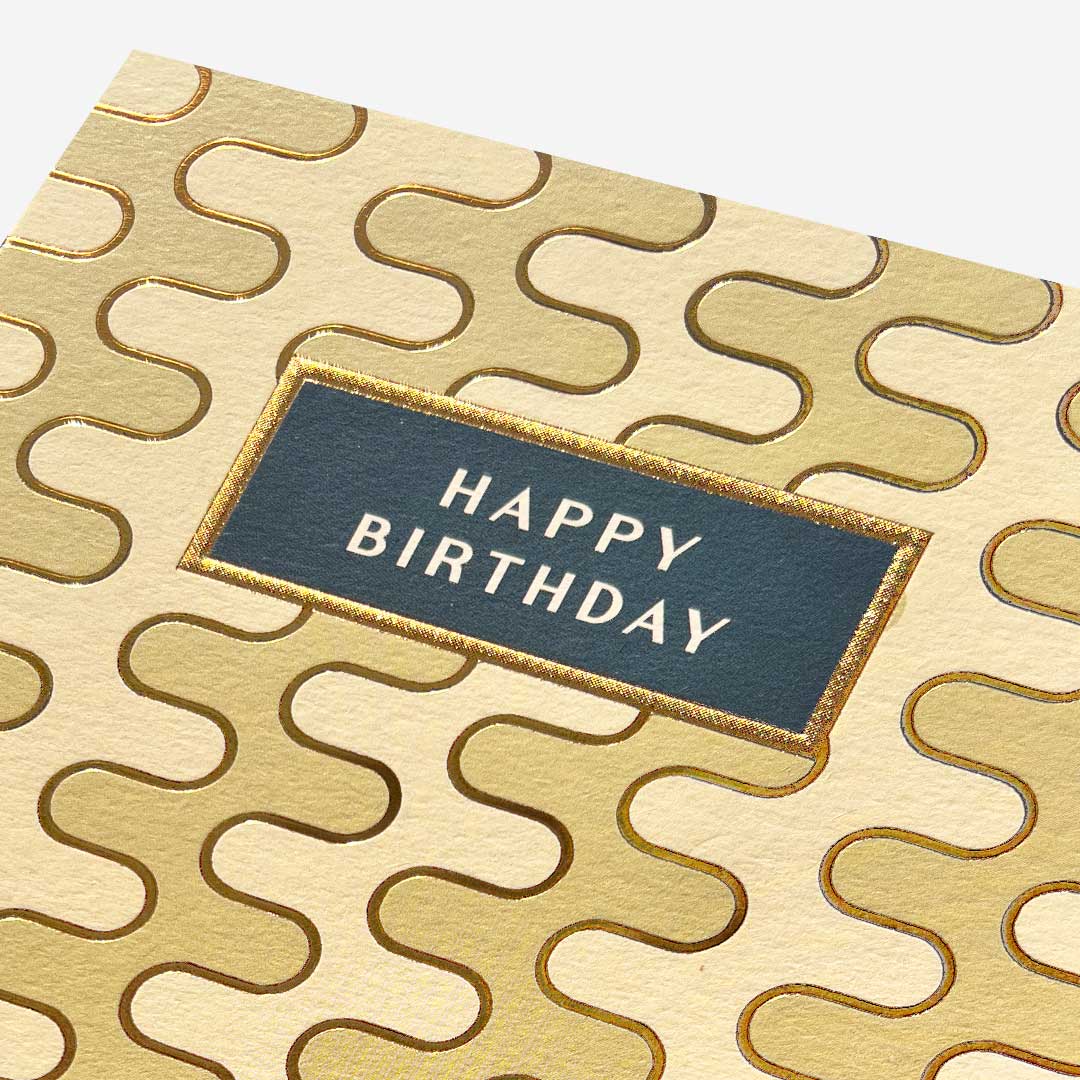 Wave Birthday Card