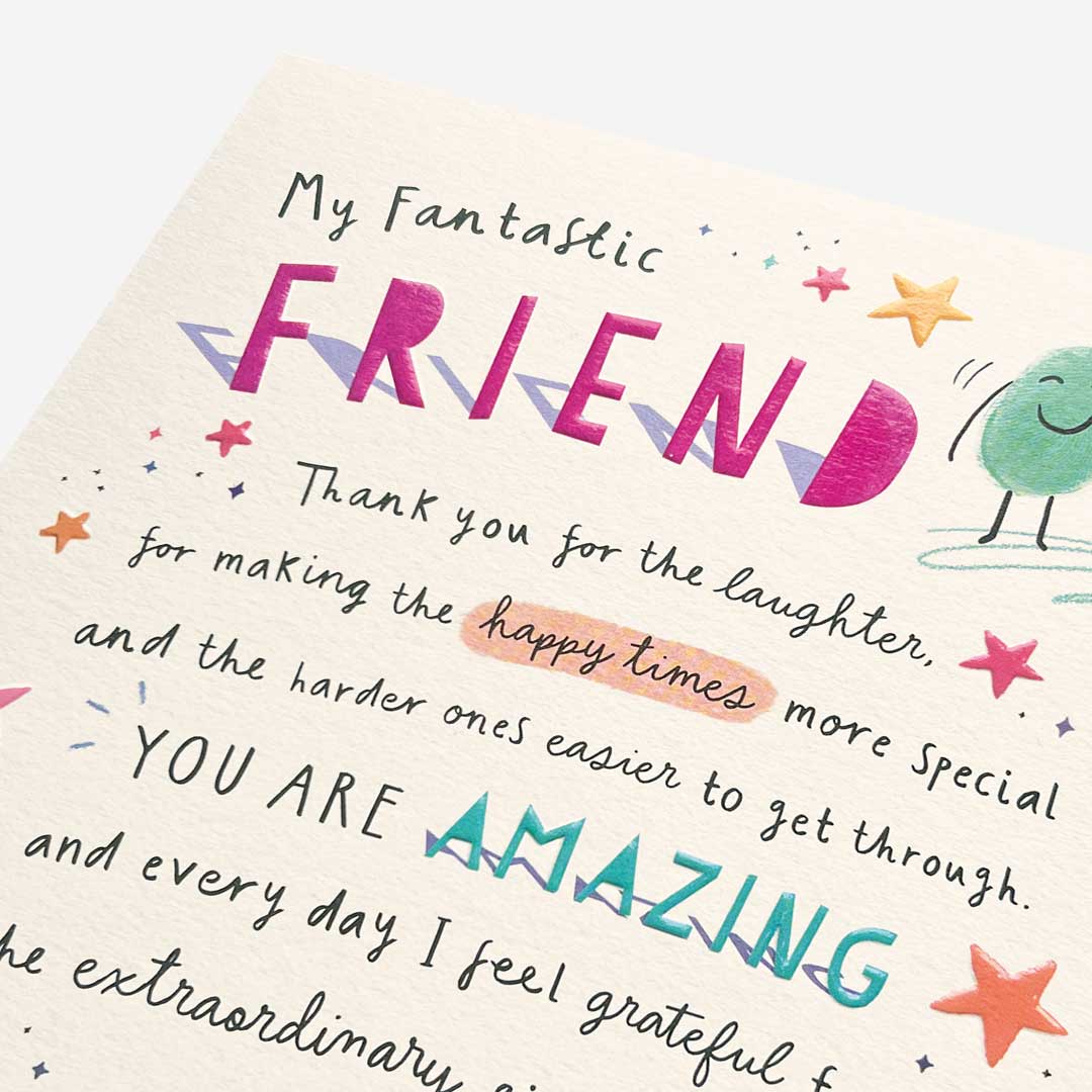 Fantastic Friend Friend Card