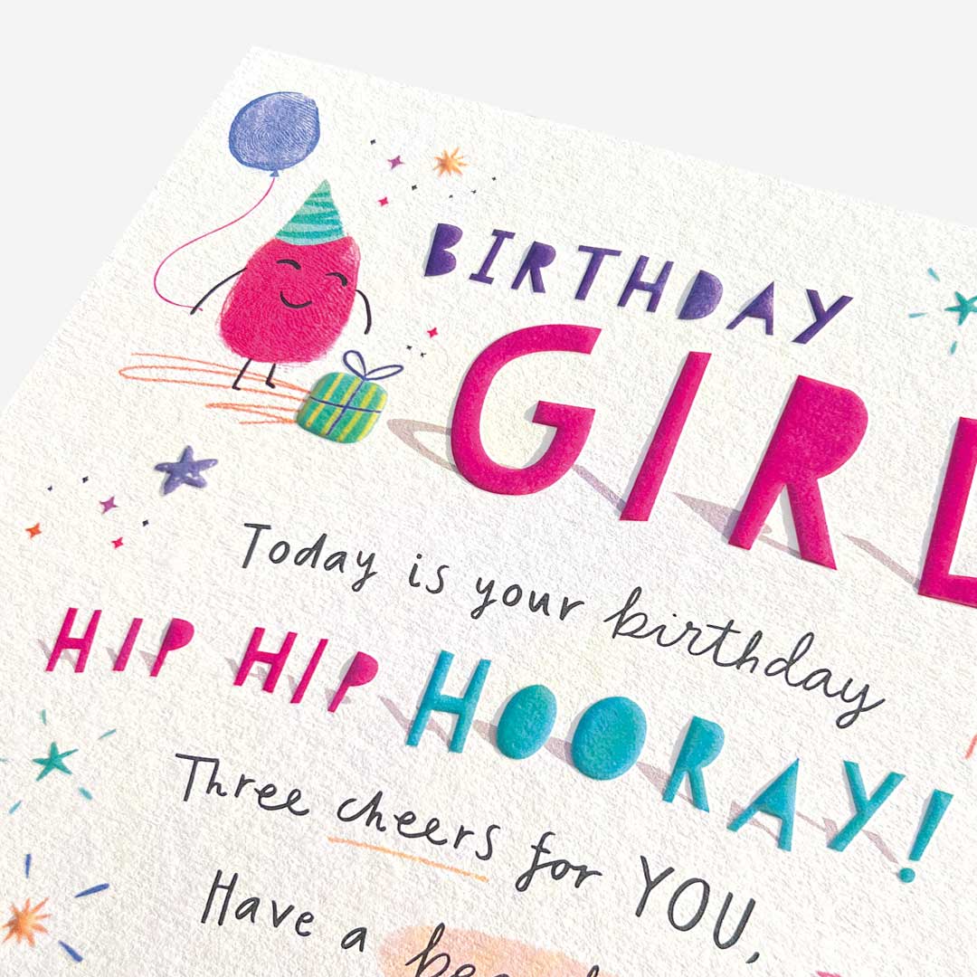 Birthday girl Birthday Card