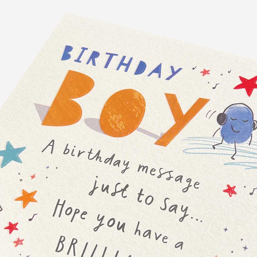 Birthday boy Birthday Card