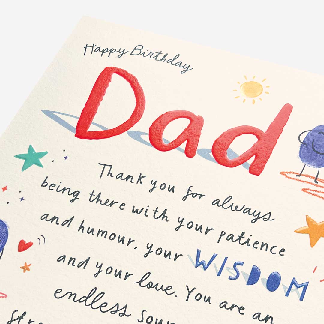 Endless Source Of Strength And Kindness Dad Birthday Card