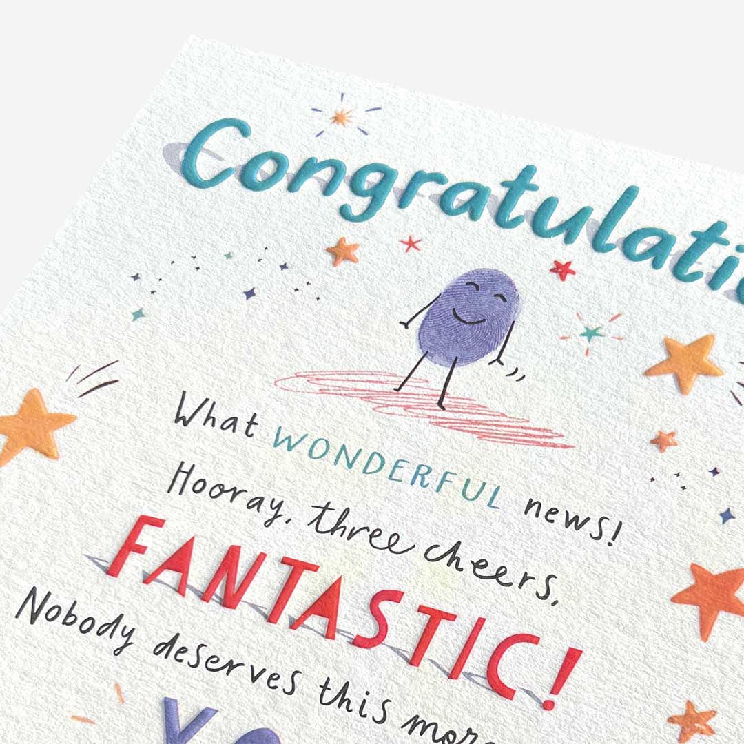 What wonderful news! Congratulations General Card