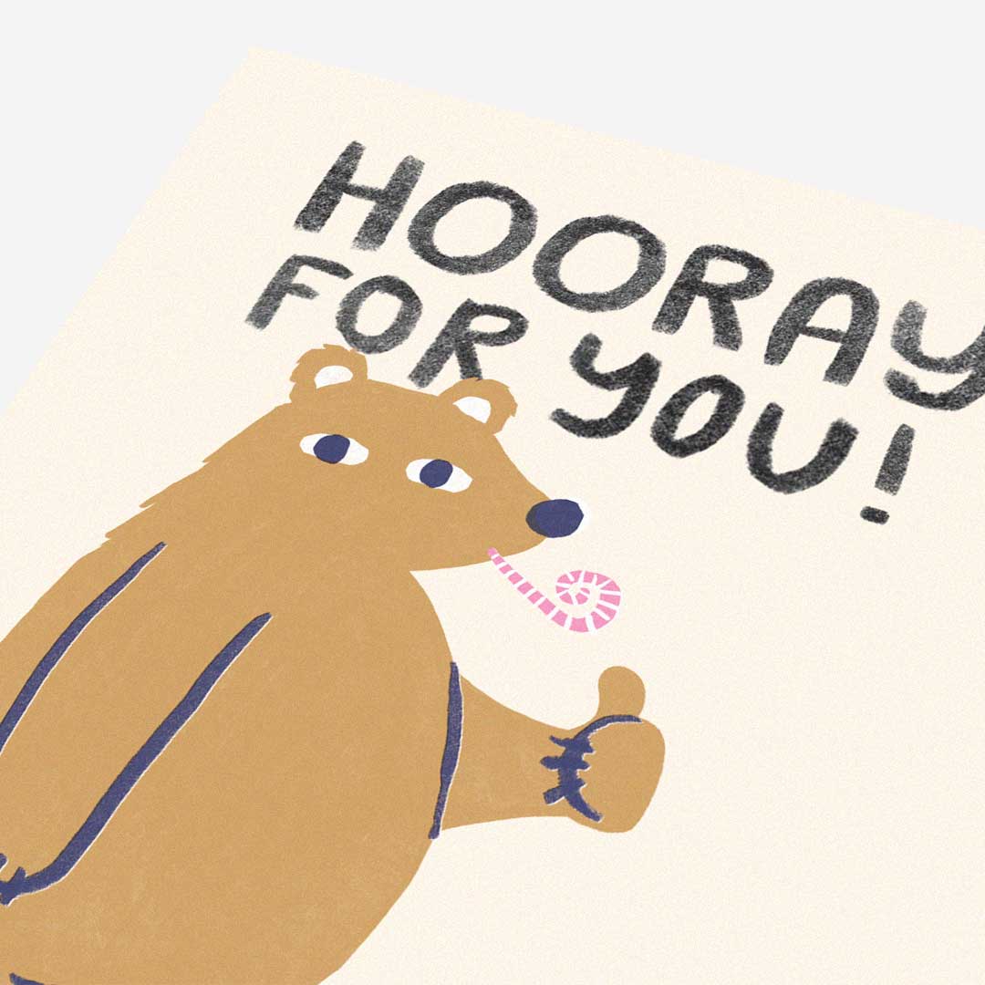 Hooray bear