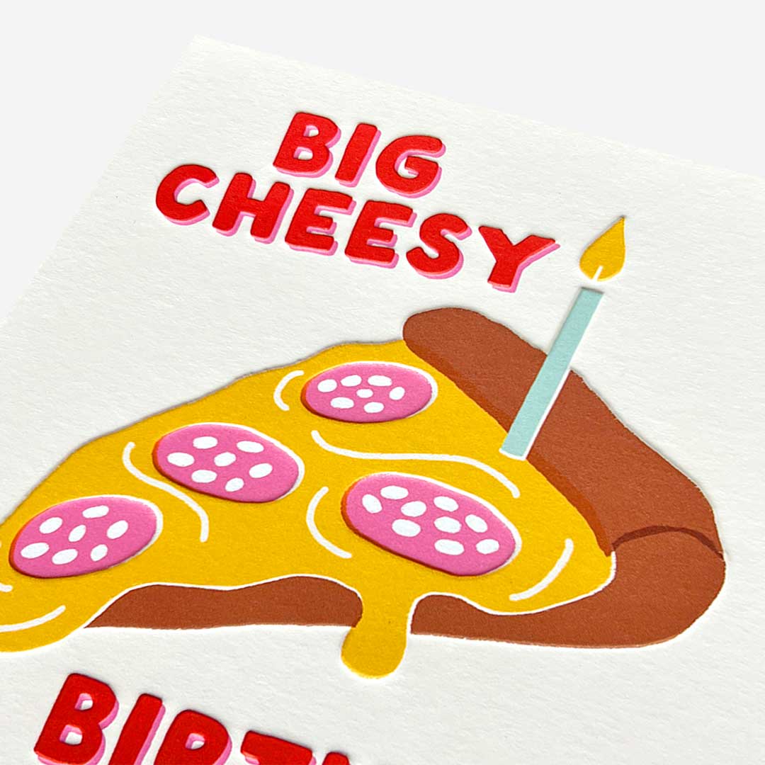 Birthday pizza