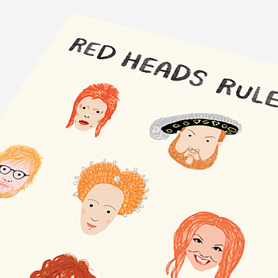 Red heads rule!