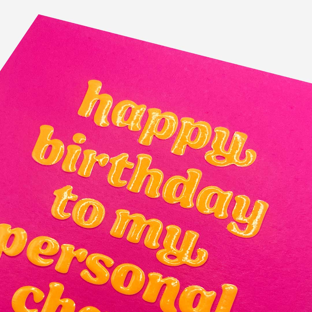 Personal Chaos Coordinator Birthday Card