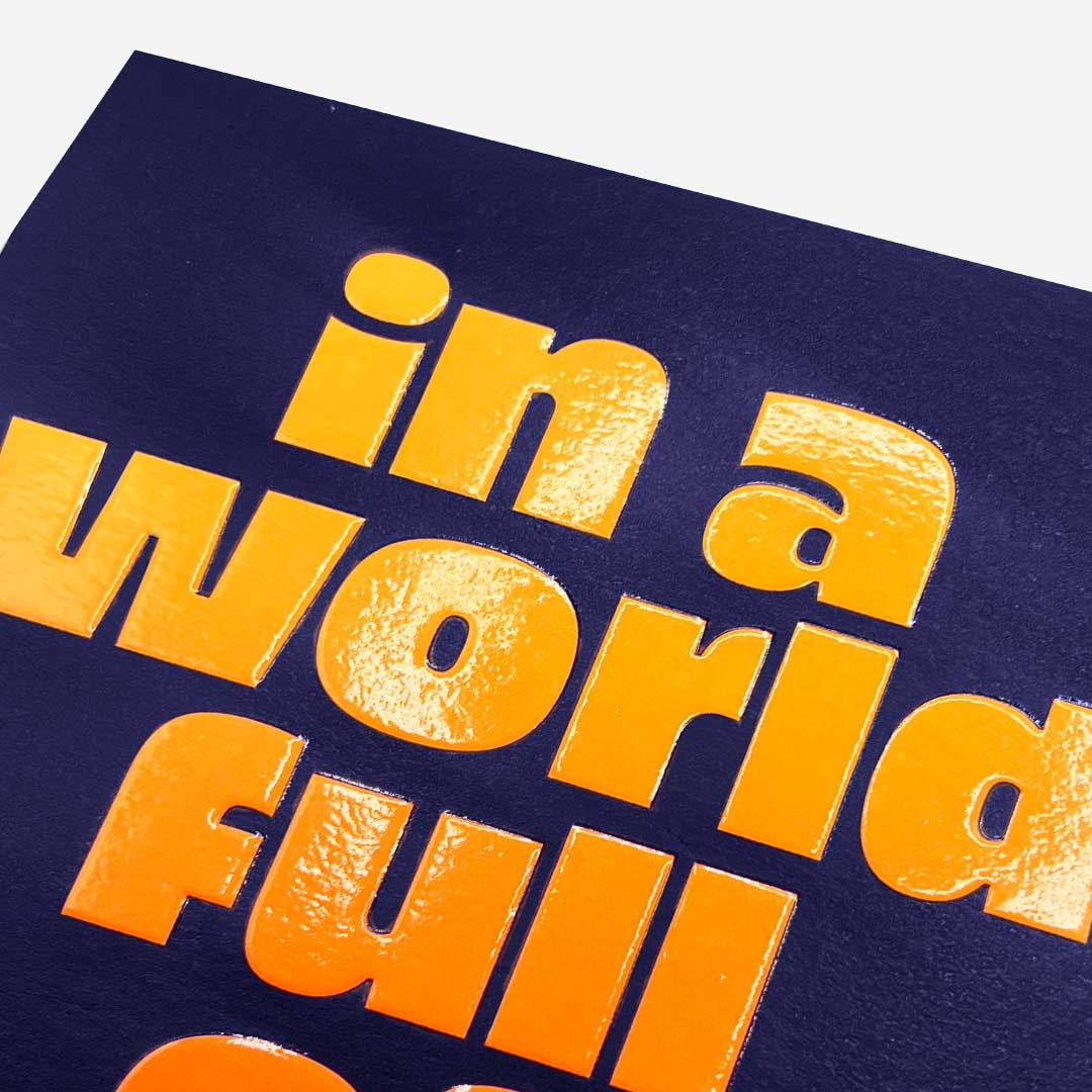 World Full Of Idiots Birthday Card