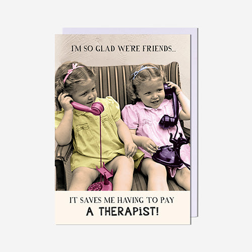 I'M So Glad We'Re Friendscard