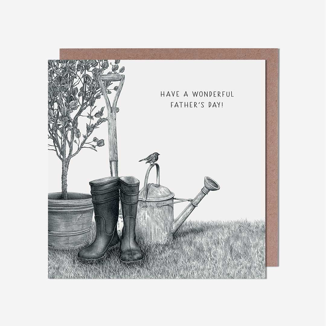 Gardening Wonderful Father's Day Card