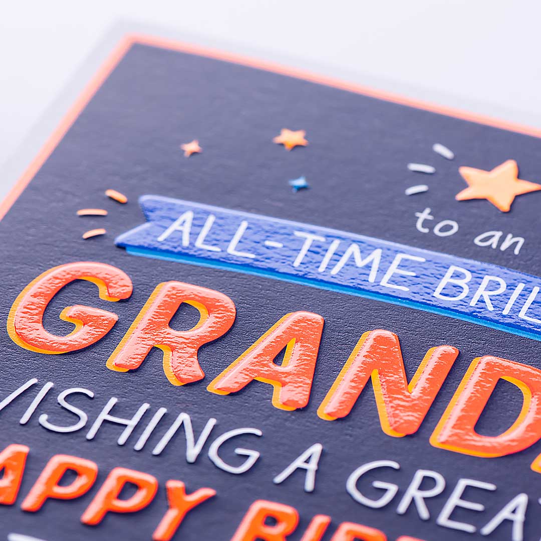 All Time Brilliant Grandad Birthday Card