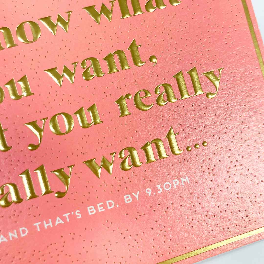 Old Enough To Know What You Want Birthday Card