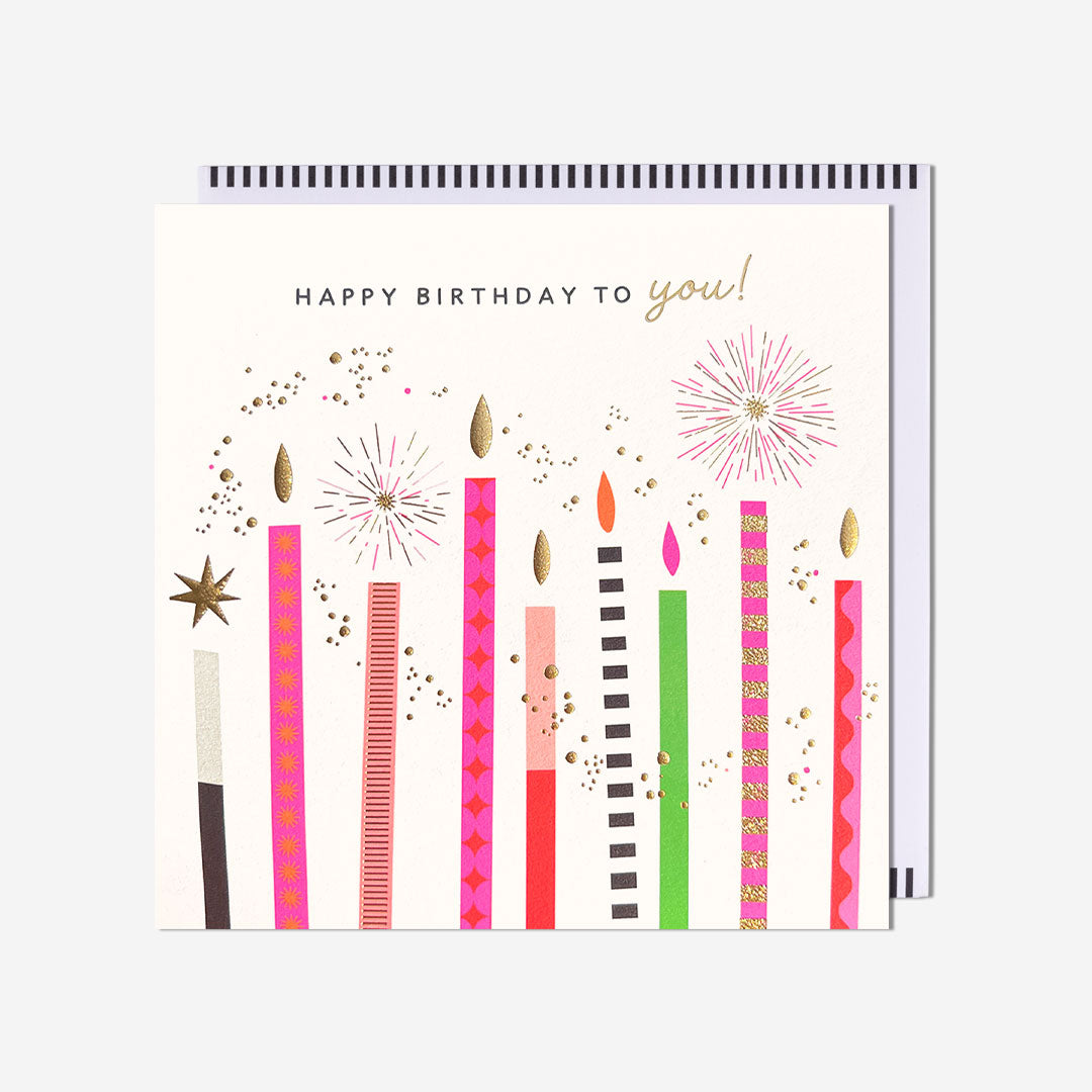 Birthday candles Birthday Card