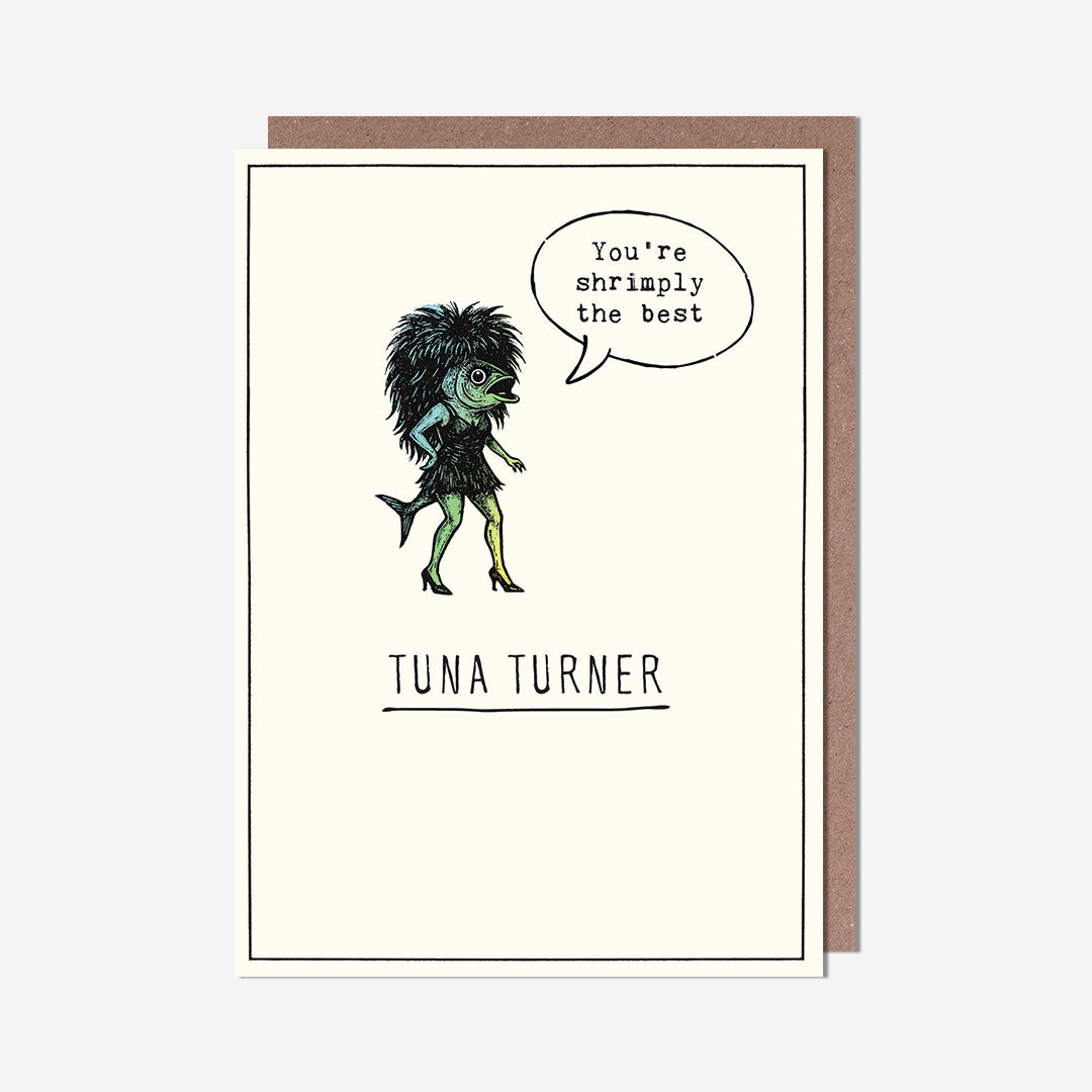 Tuna Turner Birthday Card