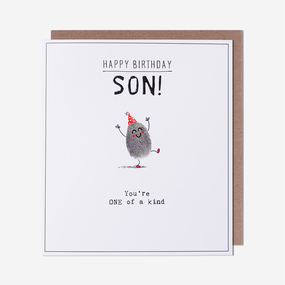 One Of A Kind Son Birthday Card