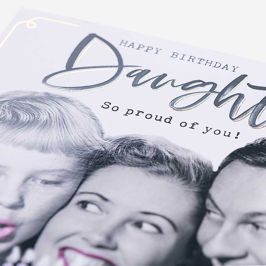 Daughter Good Parents Birthday Card