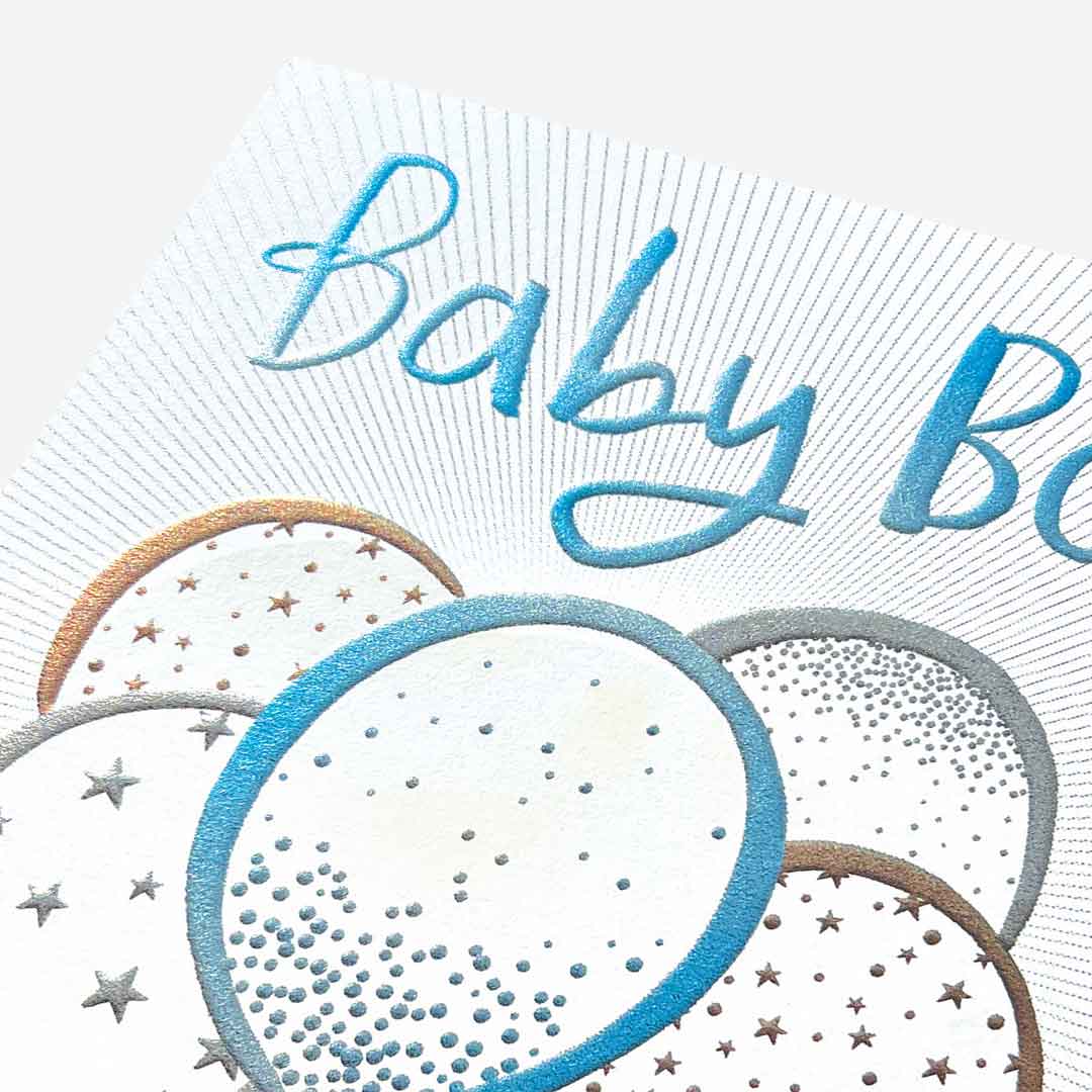 Baby boy balloons