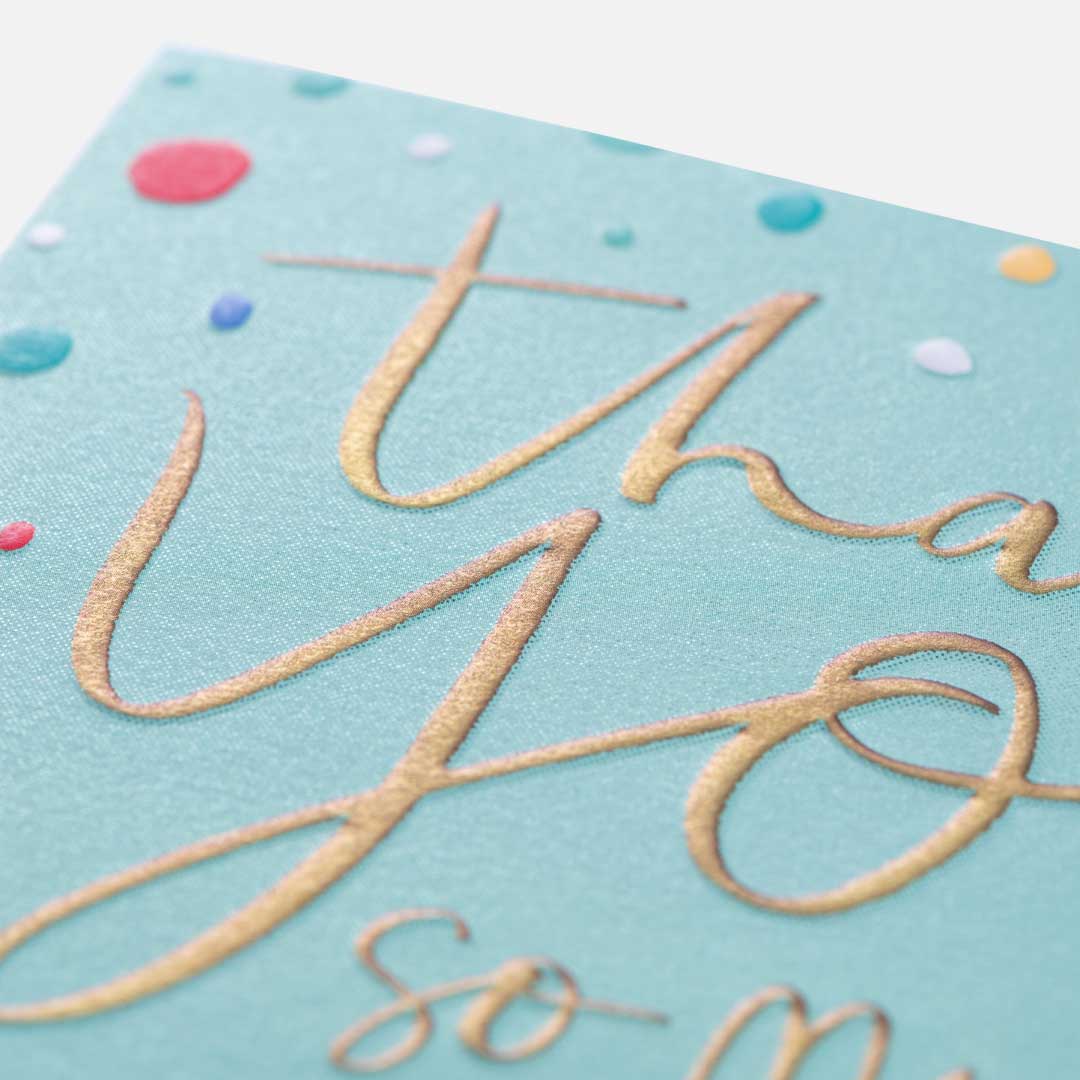 Thank You So Much Card