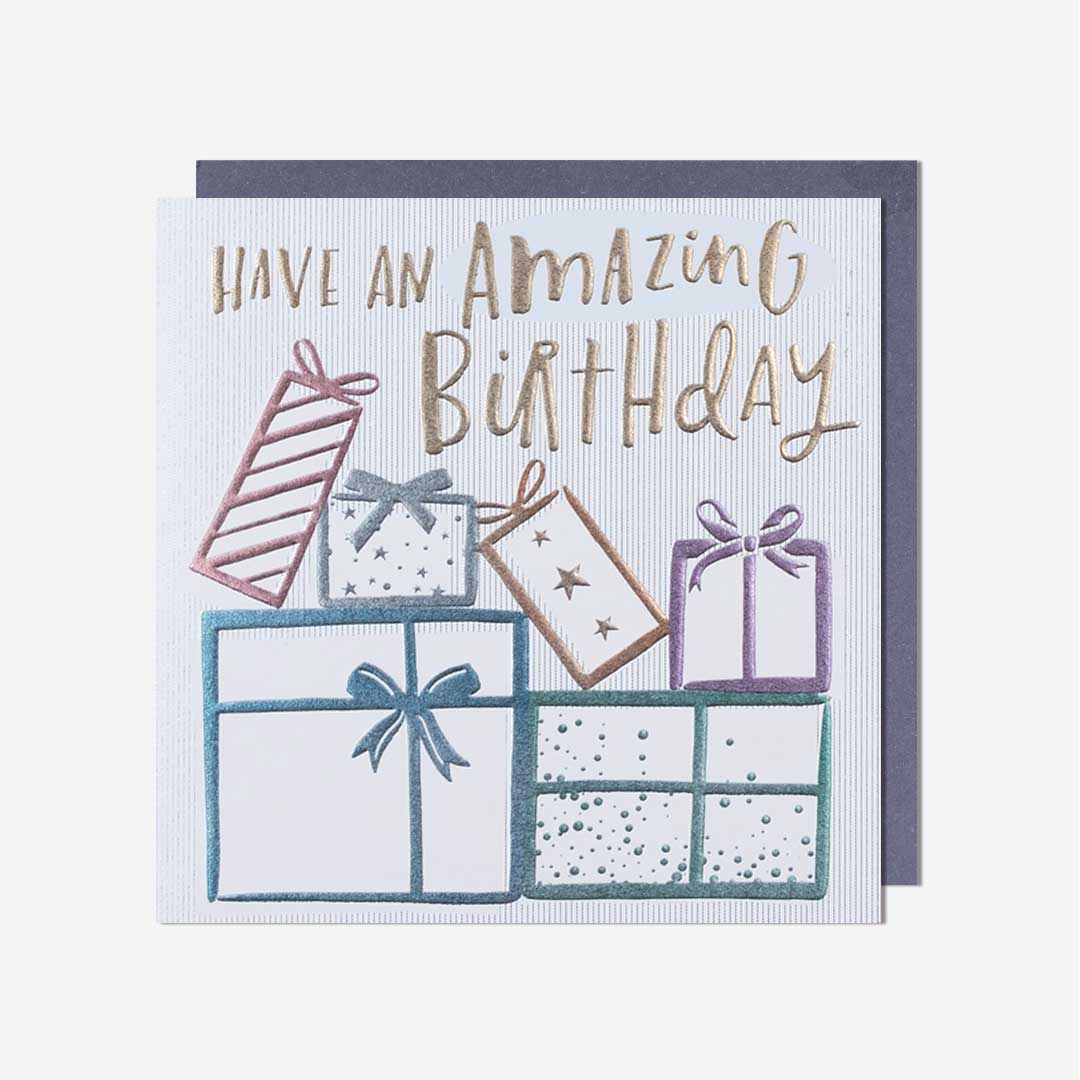 Amazing Birthday Presents Card
