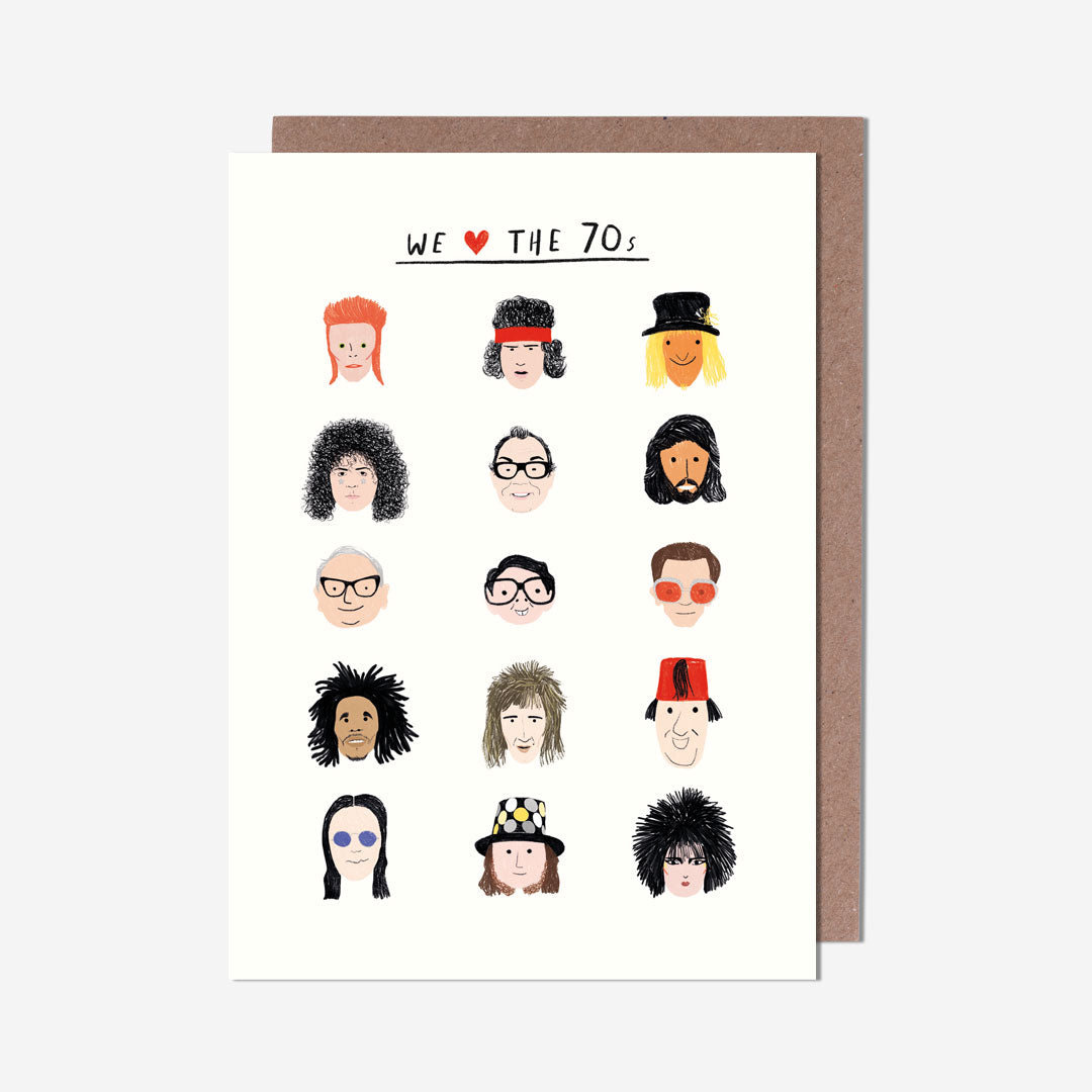 70'S Icons General Card