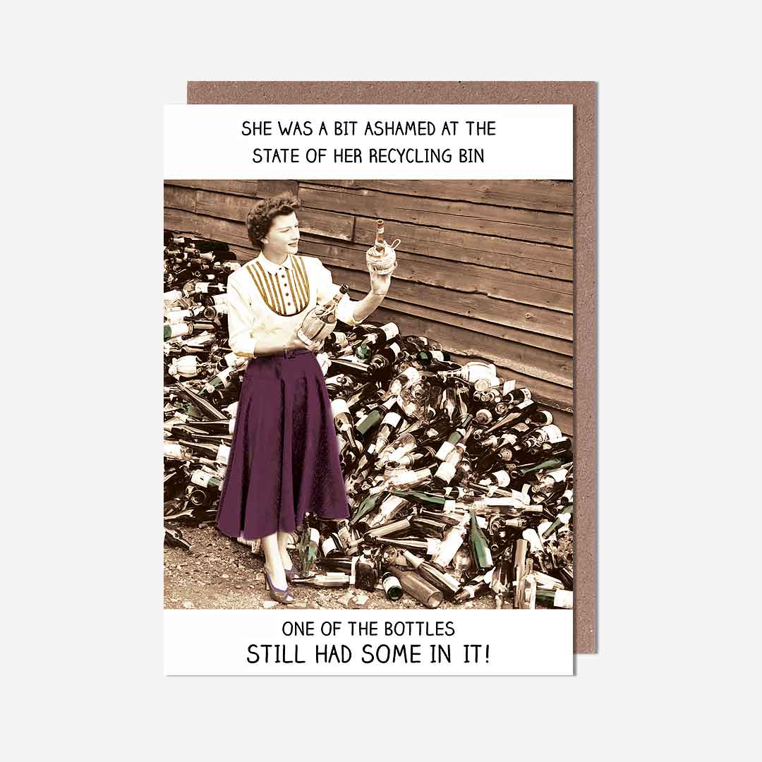 She Was A Bit Ashamed Of The State Birthday Card