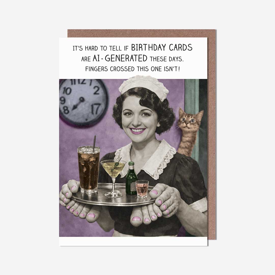 Ai generated birthday card