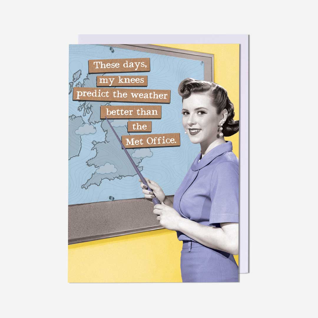 Weather woman better than met office