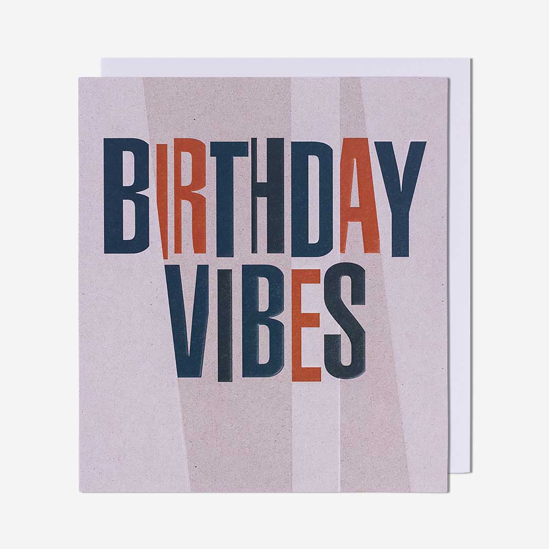 Birthday Vibes Card