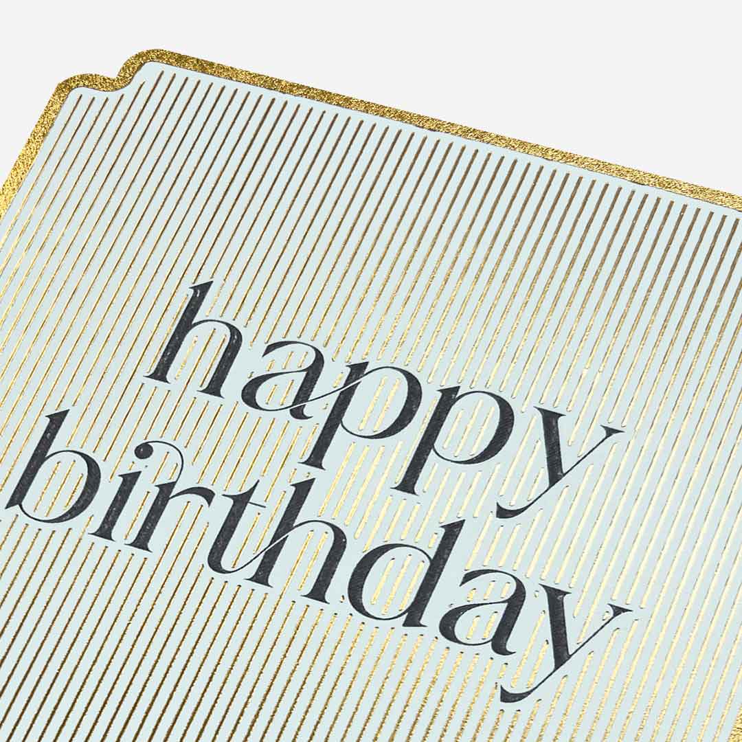 Happy birthday stripe