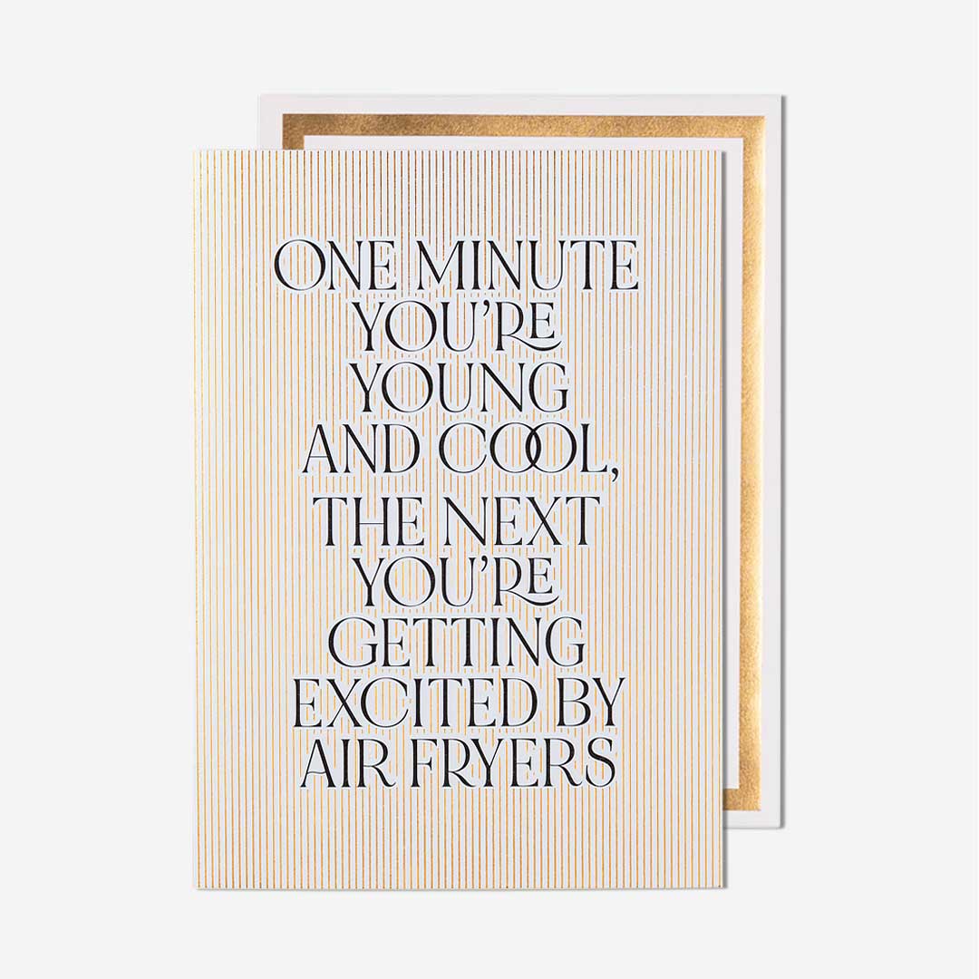 Excited About Air Fryers General Card