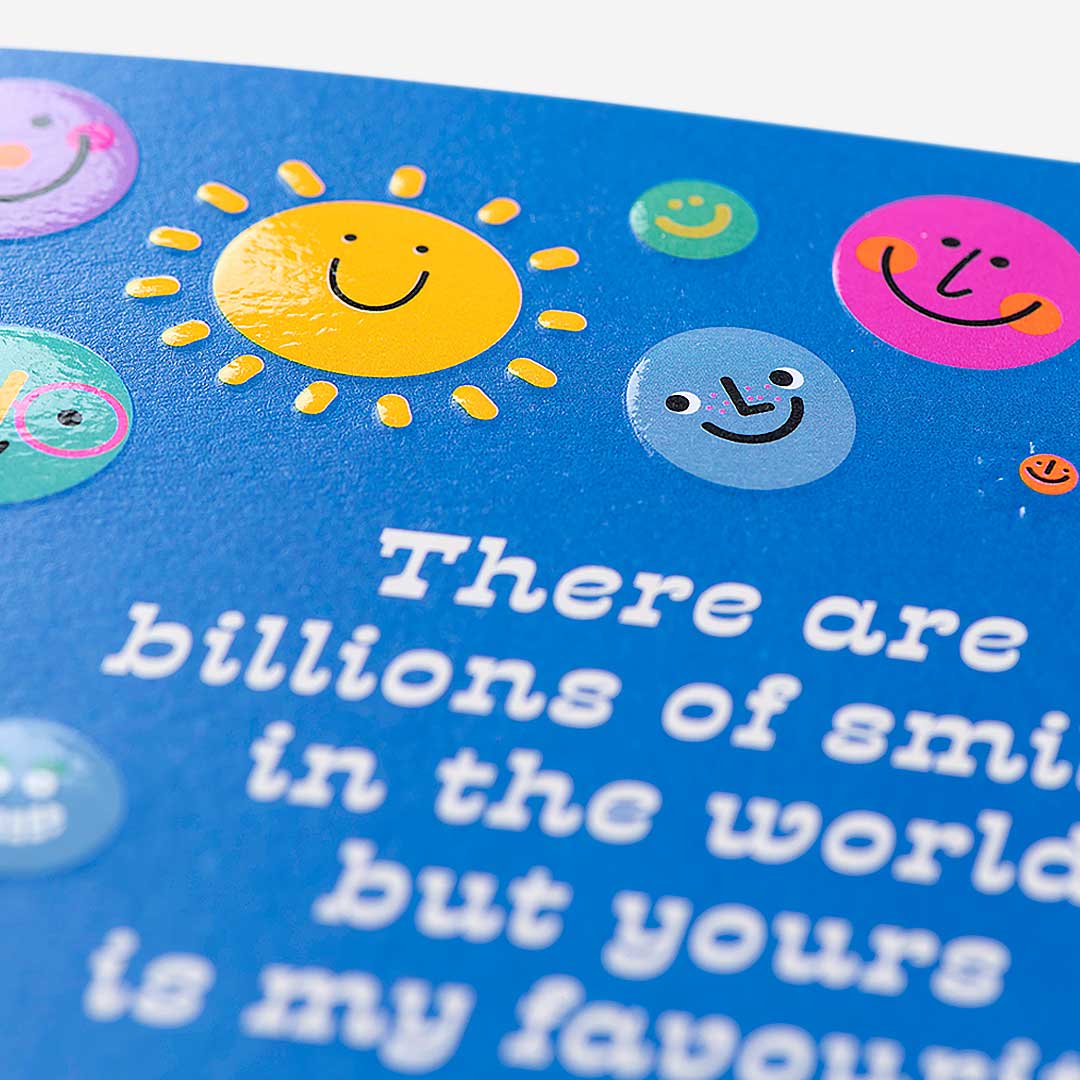 Billions Of Smiles In The World General Card