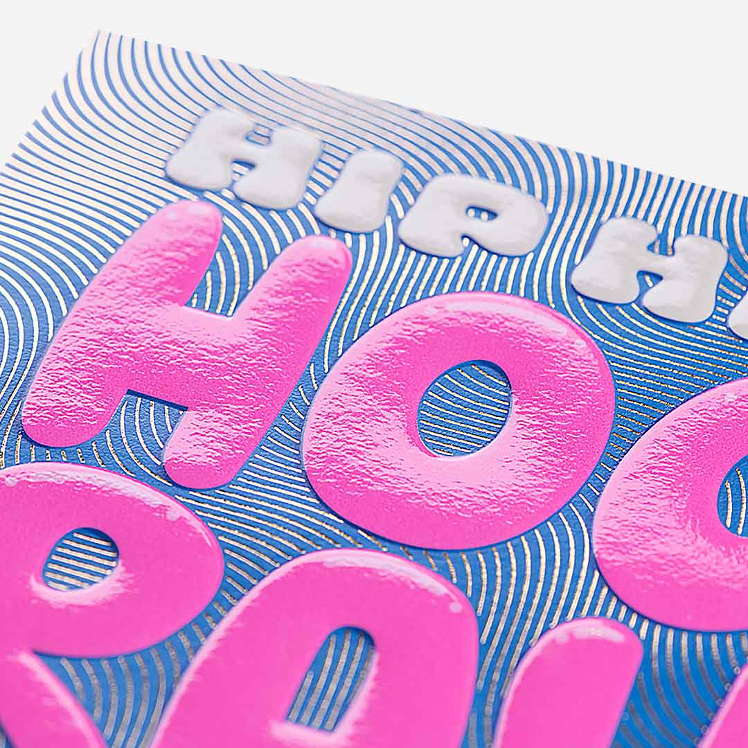 Hip Hip Hooray Birthday Card