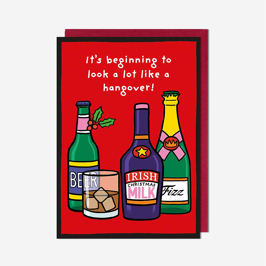 Look Like A Hangover Christmas Card