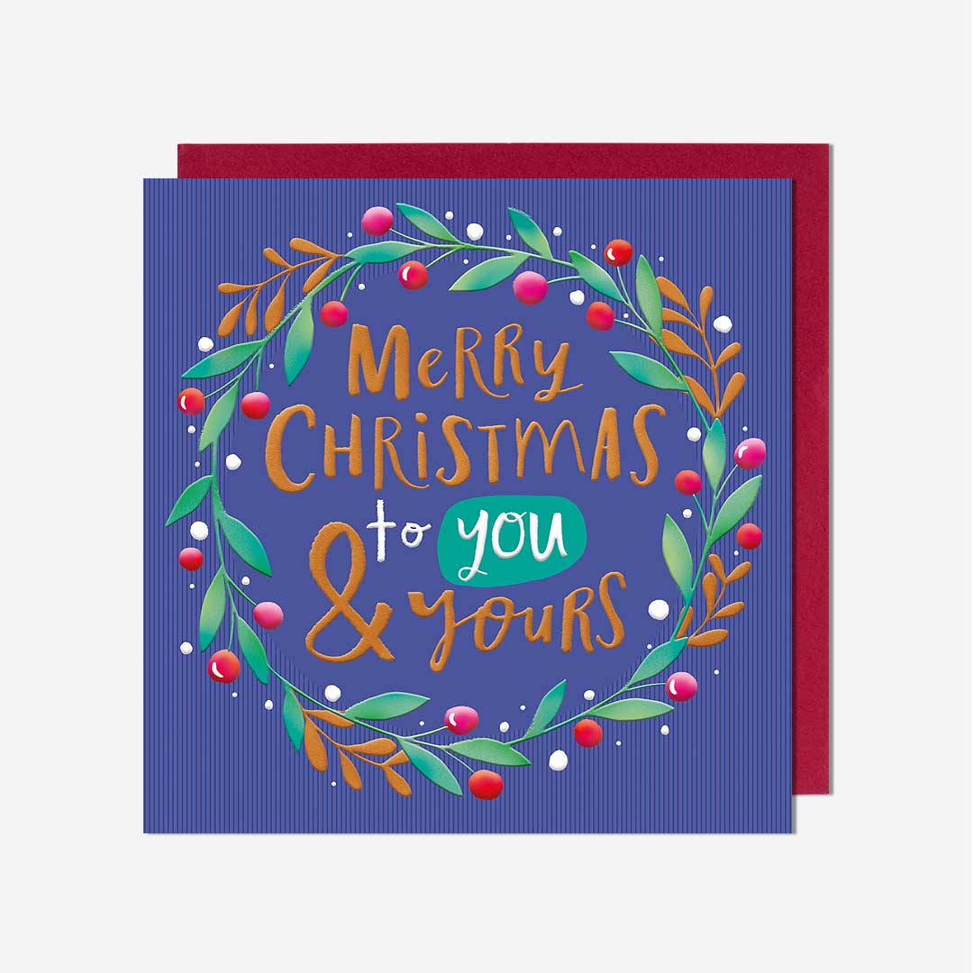 Merry Christmas To You & Yours Christmas Card