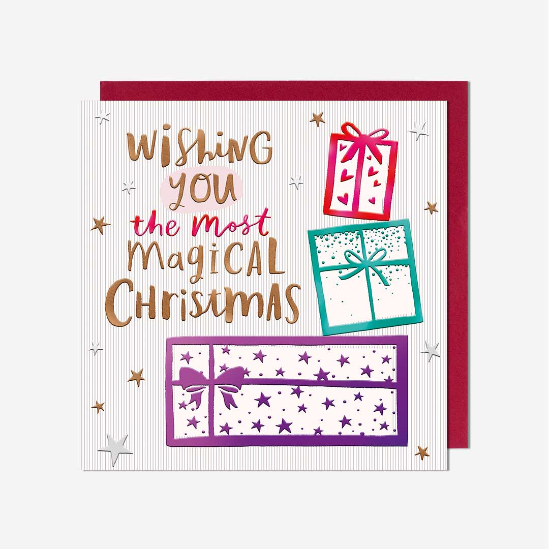 Magical Christmas Presents Card