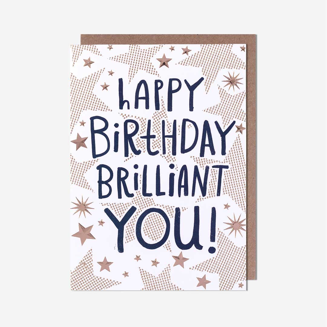 Happy Birthday Brilliant You Card