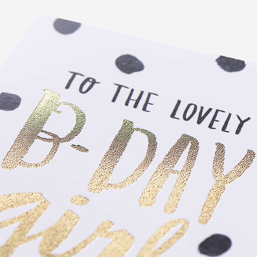 Bday Girl Card