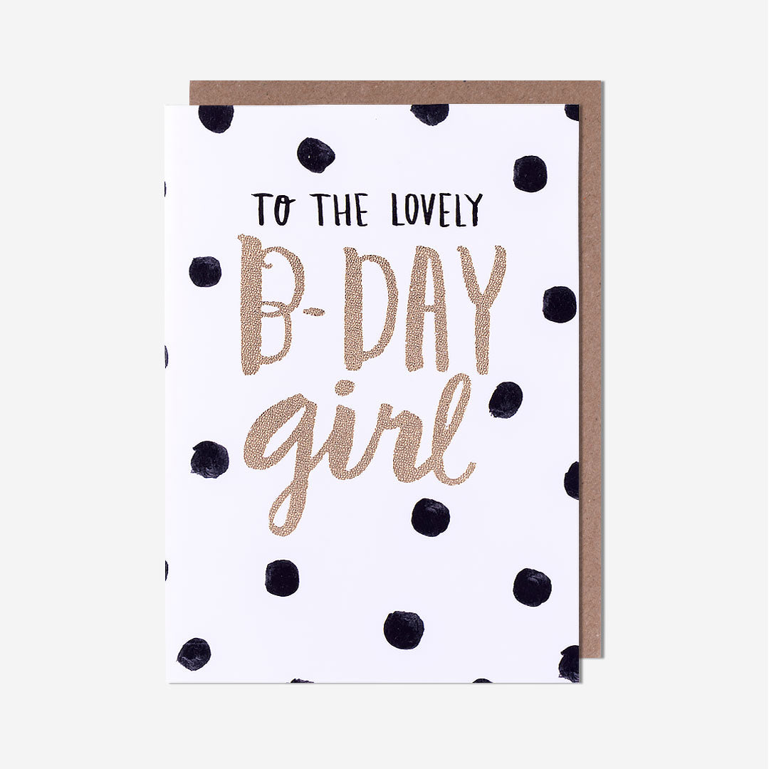 Bday Girl Card