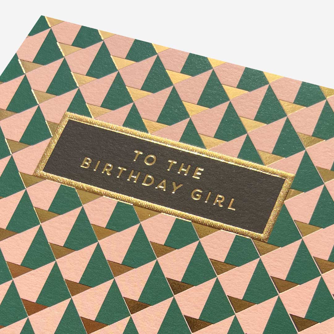 Geo Birthday Card