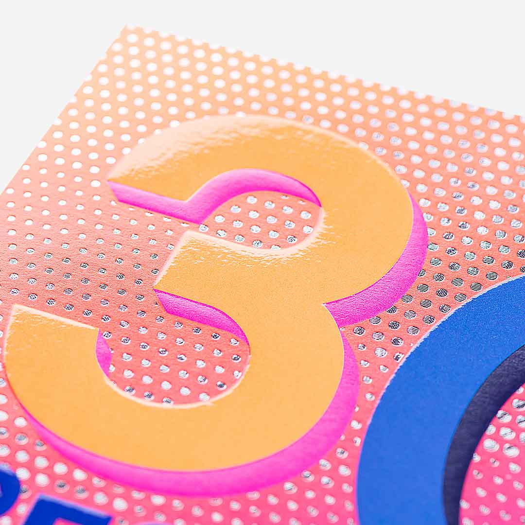 30 Best Age Ever! 30th Birthday Card
