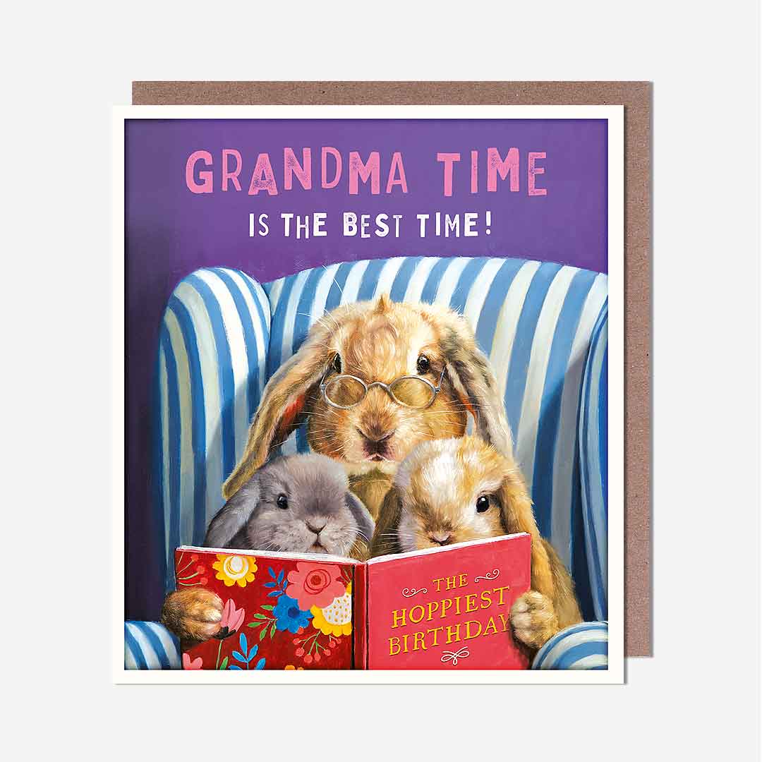 Hoppiest Birthday Grandma Birthday Card